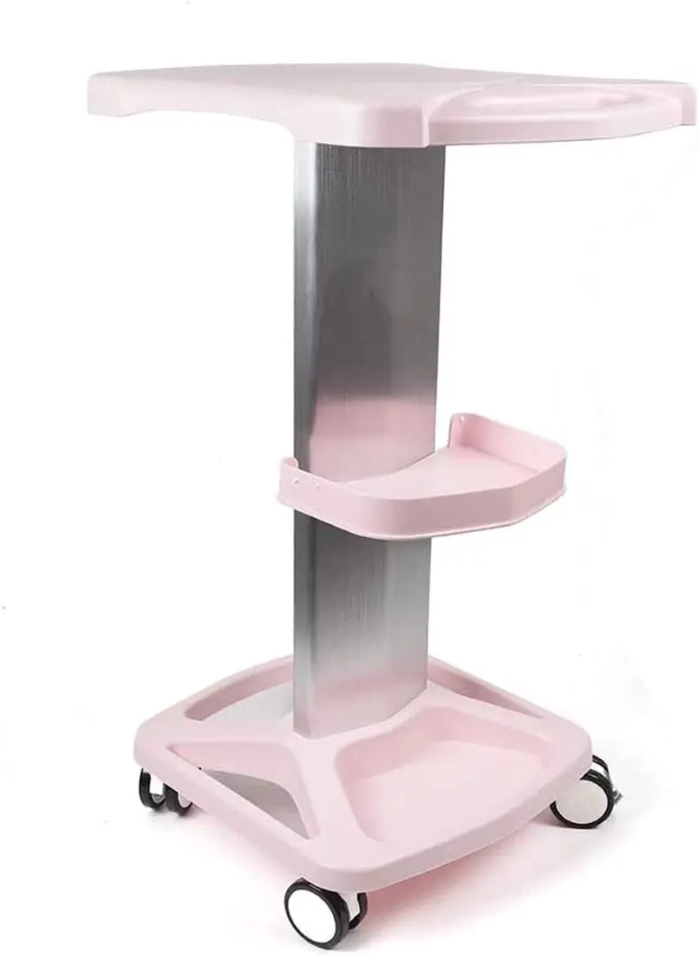 Beauty Salon Rolling Trolley Cart with Wheels SPA Storage Equipment Machine Organizer Stand For Ultrasonic Cavitation Machine