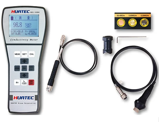 HEC-103B1 Temperature compensation Self-replacement probe Eddy Current Conductivity Tester