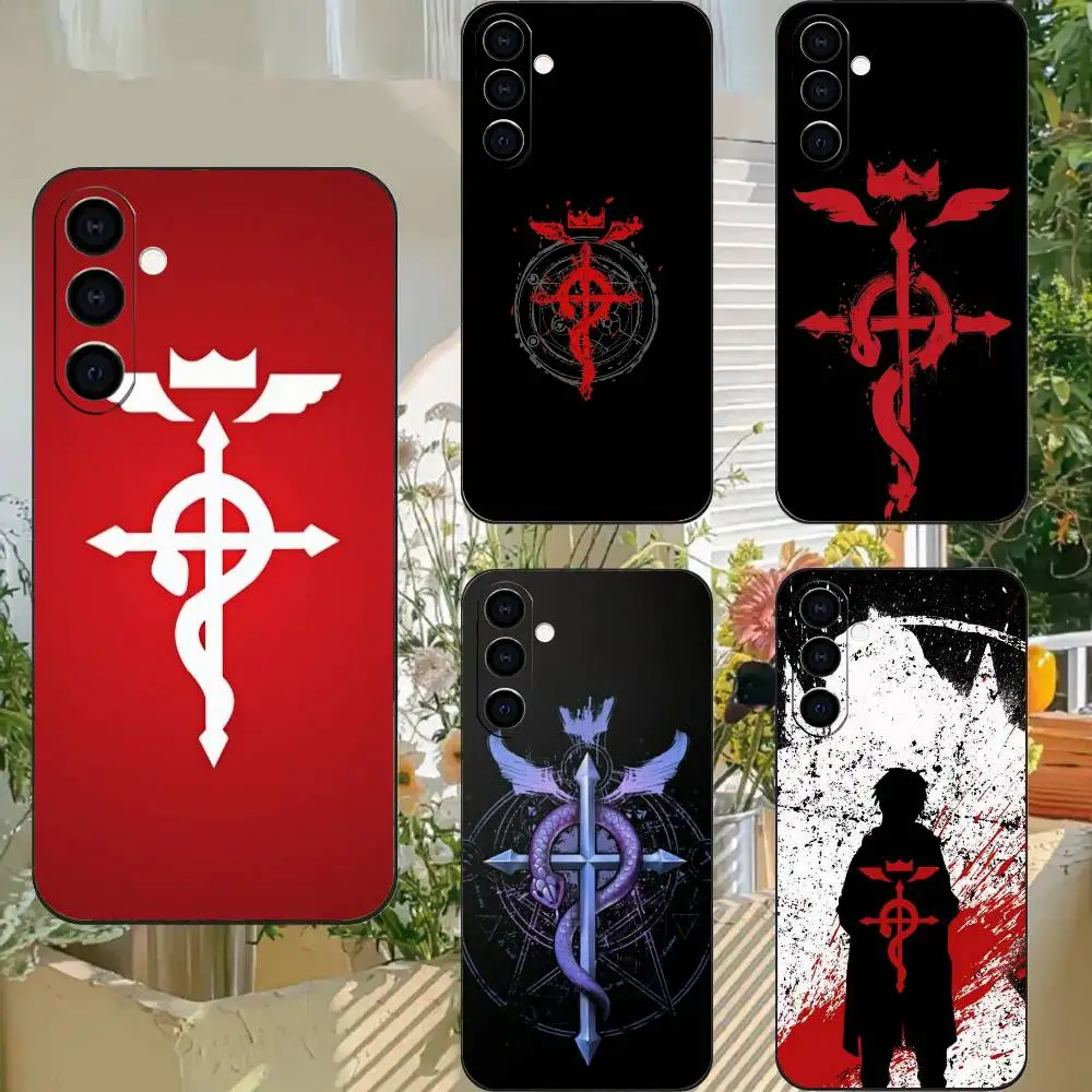 FULLMETAL ALCHEMIST Protection Cover TPU Printed Phone Case For Samsung Galaxy A73/A72/A71/A53/A52/A51/A22/A91/A80