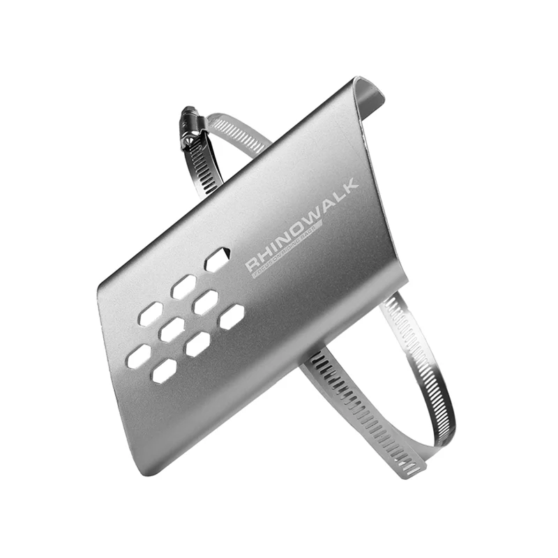 Rhinowalk Protezione per tubo di scarico moto Copertura scudo termico Protezione motore universale Accessori copertura antiscottatura XY