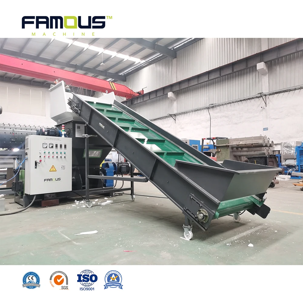 Machine de broyeur de mousse EPS, compacteur EPS, machine thermofusible EPS