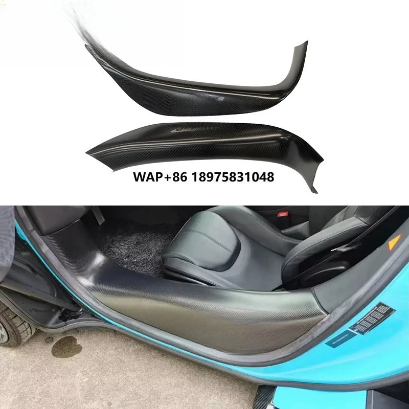

Hot Sales Dry Carbon Fiber Welcome Pedal Door Trim New Condition for 540C 570S 570GT 720S Side Door Sills Plate