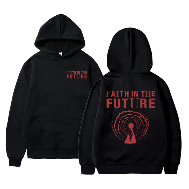 

Faith in The Future Hoodie Men Women Hip Hop Vintage Pullover Hoodies Men's Oversized Streetwear Male Fleece Cotton Sweatshirt