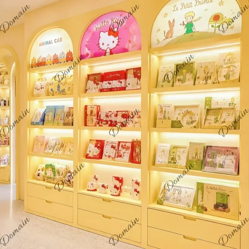 81 N Merchandise Blind Box Display Cabinet Plush Toys Jewelry Gift Display Cabinet Pet Store Cat and Dog Snacks Nakajima Tai