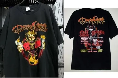 Memories Vintage Ozzfest Concert 2007 Tour Redesign Tee 2sided Gift For Rock