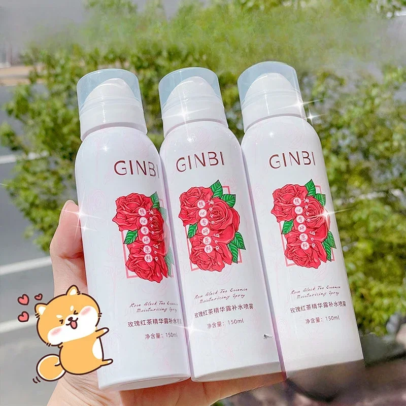 

3 Pc 150ml Rose Tea Essence Moisturizing Spray Toner Original Liquid Refreshing Rose Water Face Toner Facial Spray