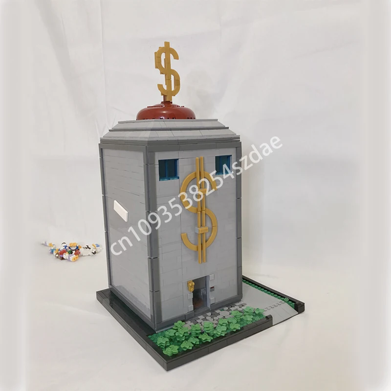 

2253 шт. MOC McDuckes's Money Bin Disneying, строительные блоки, рождественская игрушка, подарок, создание дня рождения, STEM, образовательные