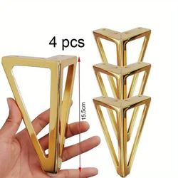 4pcs Furniture Legs Heavy Duty Metal Furniture Feet Sofa Cabinet Table Legs Cabinet Legs Couch Feet Replacement Cabinet Dresser