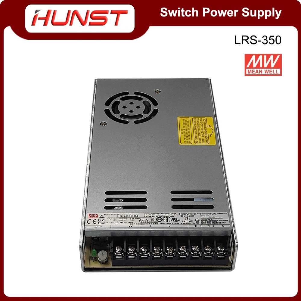 Hunst Meanwell LRS-350 Switching Power Supply 24V 36V 350W Original MW Taiwan Brand LRS-350-24