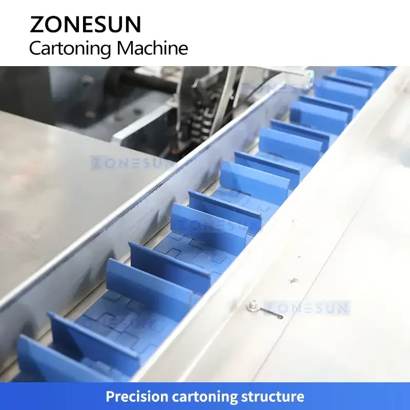 ZONESUN ZS-ZH190 Macchina confezionatrice automatica per scatole orizzontali per profumi e cosmetici