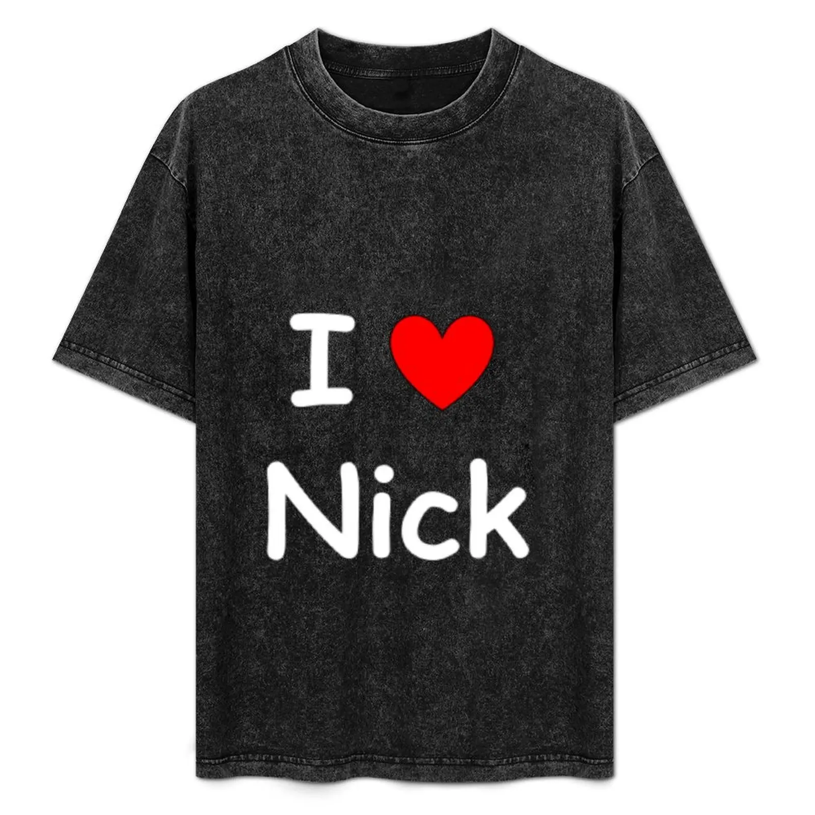 

i heart nick T-Shirt heavyweights cute clothes anime stuff new edition mens champion t shirts