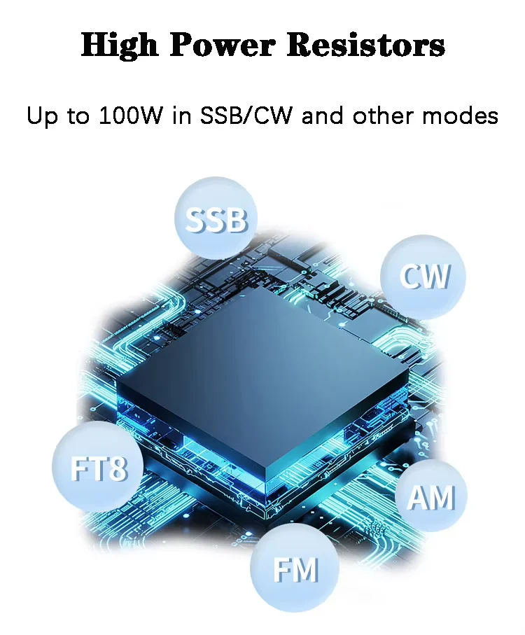 Uniwersalny tuner antenowy AT-100M do automatycznego strojenia Yaesu ICOM Kenwood Xiegu