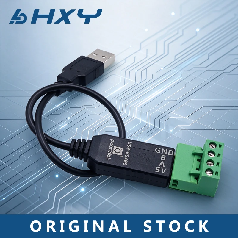 Ahxy- Industrial USB To RS485 Converter Upgrade Protection RS232 Converter Compatibility V2.0 Standard RS-485 A Connector Board