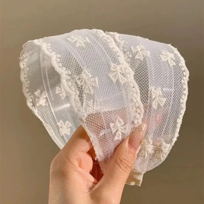 Neue Niedliche Elegante Weiße Spitzen-Haarbänder Stirnband für Frauen und Kinder Scrunchies Haarreif Haarschmuck Kopfschmuck Ornament – Detail 3