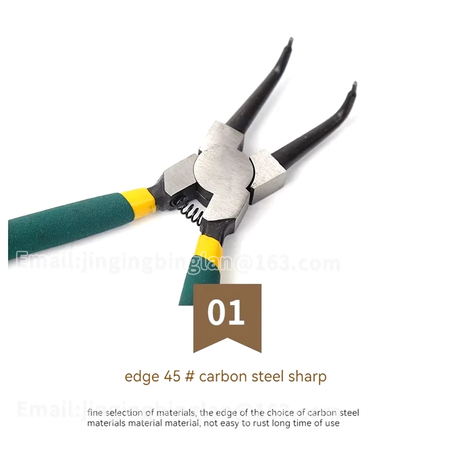 4 pcs Multifunctional Circuit Clamp Set 7 Inch   Straight Inner Clamp Bending Outer