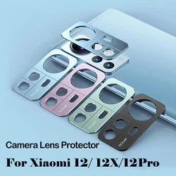 Metal Camera Lens Protector for Xiaomi for Xiaomi Mi 12 Pro 12x Camera Lens Screen Protector Frame Cover for Xiaomi 12 Mi 12 Pro