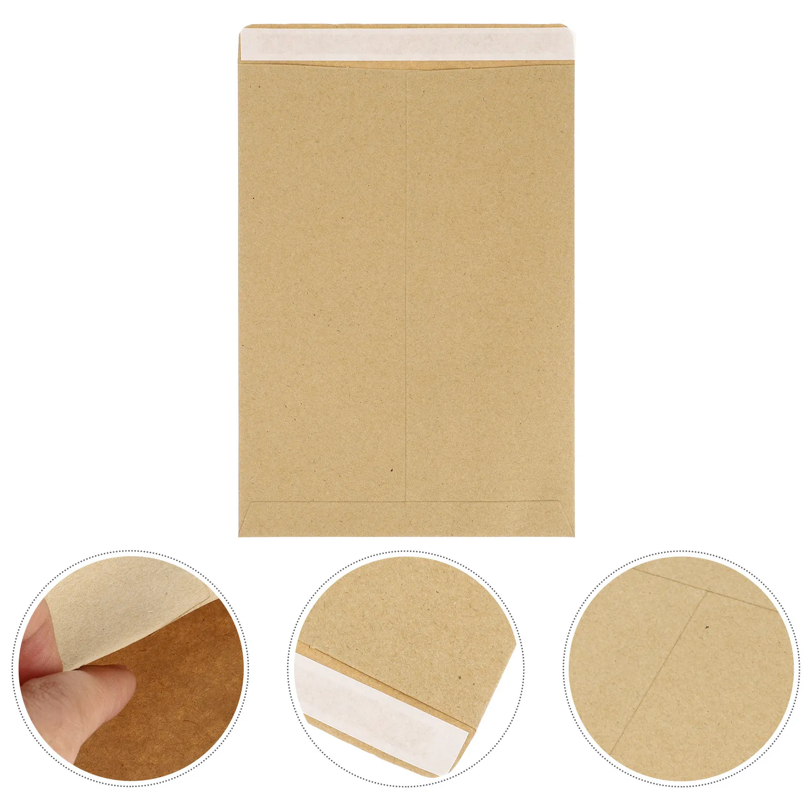 

50Pcs Kraft Paper Envelopes Blank Classic Kraft Invitation Style Perfect for Mailing Greeting Cards Weddings Parties