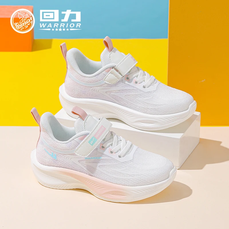 2025 New Girls Gradient Color Mesh Breathable Sneakers Anti-Slippery Kids Casual Shoes Autumn Children Shoes for Girl