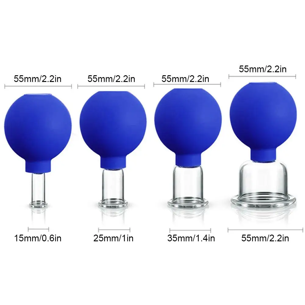 Portable Plastic Cup Cupping Can Suction Ball Vacuum Cupping Glass Jar Cellulite Massager Body Slimming Fat Burning Health Care