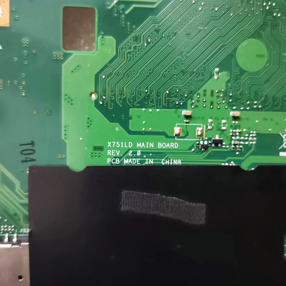 X751LD สําหรับ ASUS F751L 751LA X751LD X751LA X751LAB X751L X751 แล็ปท็อป I3/I5 4 GB/RAM LVDS หน้าจอ