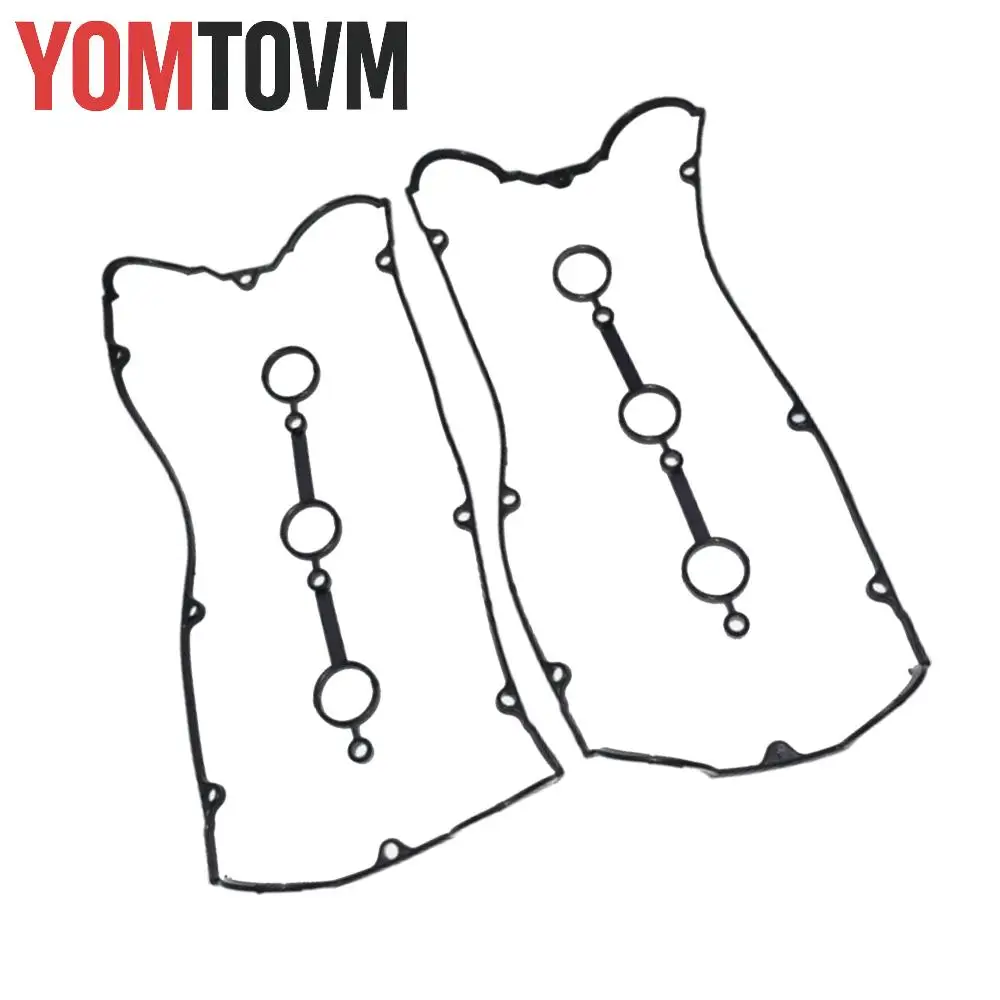 

1Set Valve Cover Gasket For HYUNDAI and KIA Models 22441-39810 45cm*18cm/17.7in*7.08in Black Durable Car Accessories