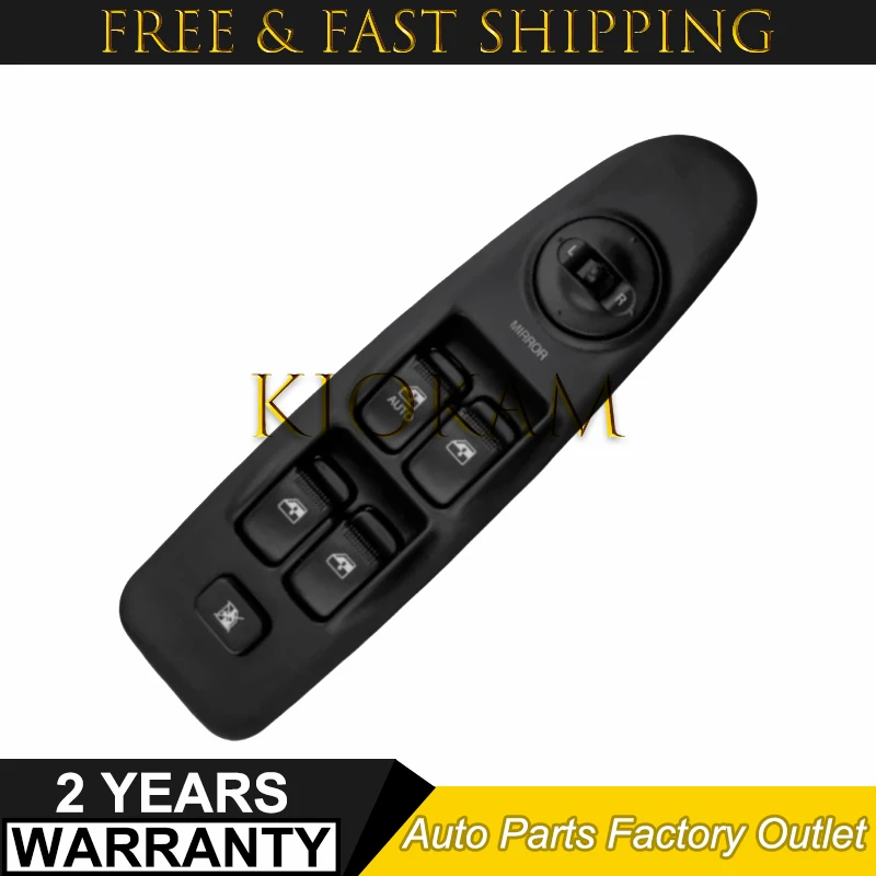 Front Left Electric Master Power Window Switch Control 93570-2D000 935702D000 for Hyundai Elantra 2001 2003-2006 93570-2D100