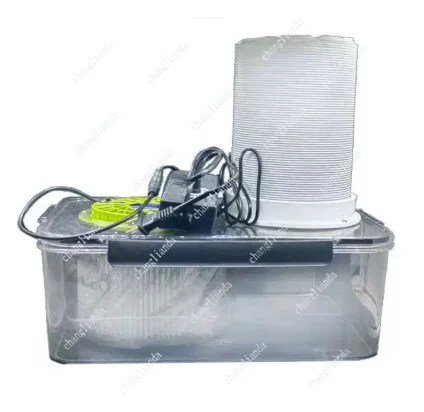 Commercial High Suction Desktop Nail Dust Collector Filter Vacuum Extractor For Beauty Salon Manicure Dust Cleaning Accessory