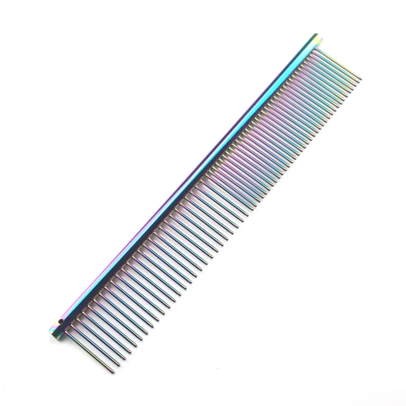 Stainless Steel Pet Comb Optional Professional Dog Cat Grooming Comb Puppy Hair Trimmer Brush Beauty Combs Styling Tools