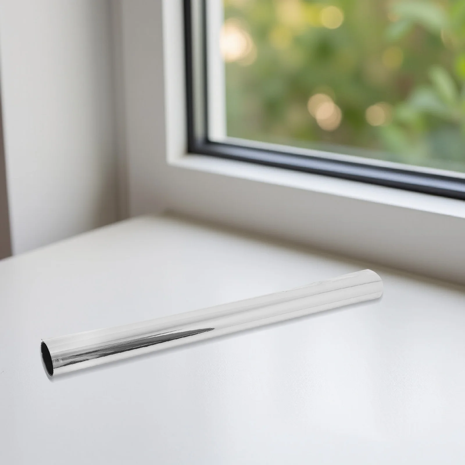 لفة واحدة من فيلم النوافذ للخصوصية أحادي الاتجاه 50 سم × 2 متر، طلاء زجاجي عاكس فضي للمنزل والمكتب، خصوصية نهارية، مضاد للأشعة فوق البنفسجية، تحكم في الحرارة، ذاتي اللصق