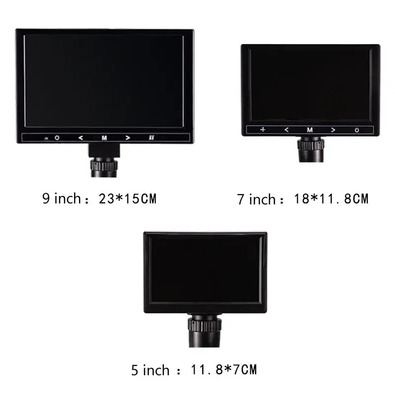 Oculare elettronico Plug-and-Play universale per microscopio con Display 5 pollici/7 pollici/9 pollici HD Shooting