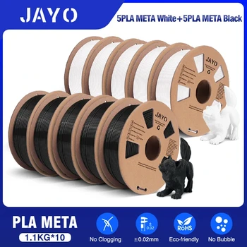 JAYO 3D Printer Filament PLA 1.75MM 11KG PETG PLA PLUS SILK ABS Filament Diameter FDM Printing Tolerance 0.02mm High Toughness