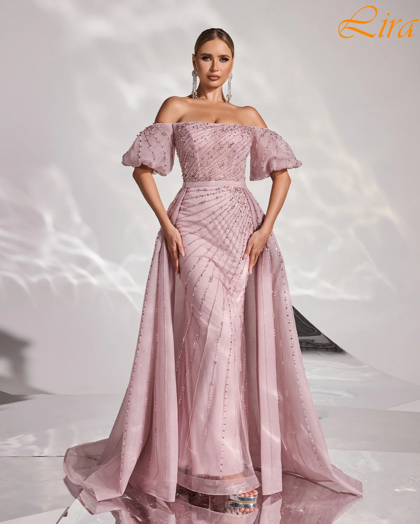 

Customized A-Line Boat Neck Elegant Formal Evening Dress Fashion Temperament Bespoke Occasion Gowns High Quality Party Dress