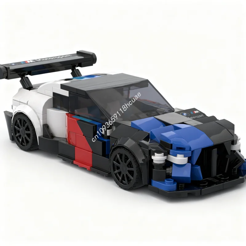 

325 шт. MOC City Champions BMWedd, модель строительных блоков, архитектурная игрушка, сборка, рождественский подарок, сделай сам, креативная идея, образование