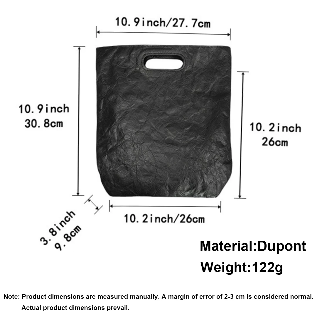 Borse vintage Donna Dupont Paper Borsa per la spesa impermeabile per iPad per pendolari di grande capacità