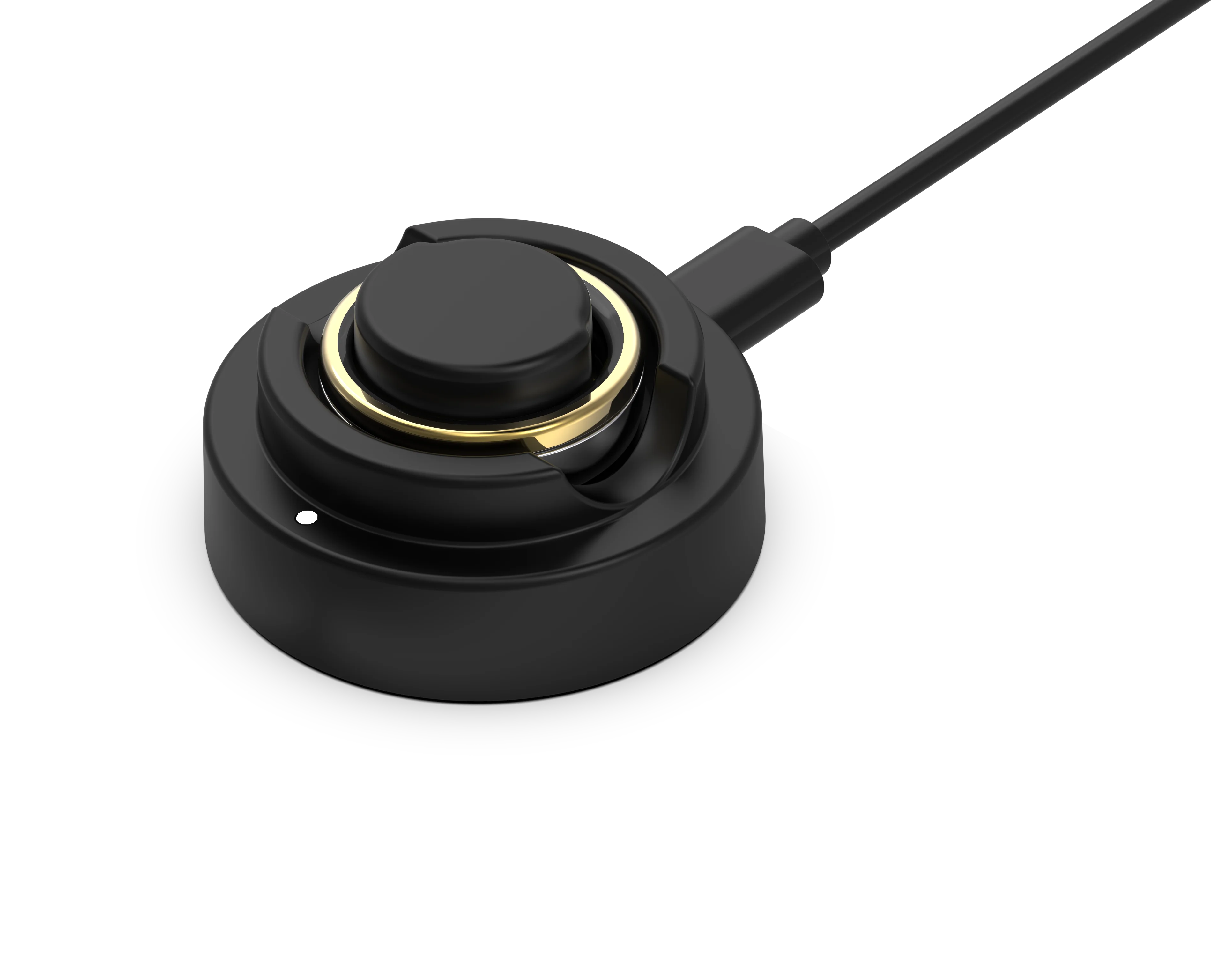 EG Smart Ring Fitness Tracker with App Control Heart Rate & Temperature  Sleep Tracking Wireless Charging