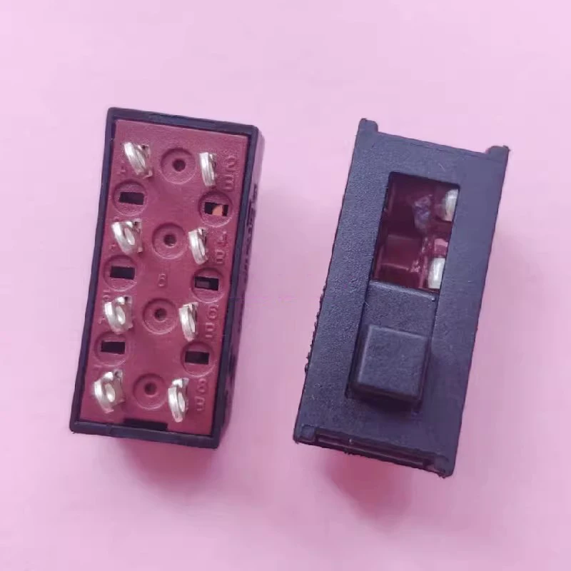 5pcs/lot XN-2-2308 welded foot square head 8-pin 3-speed hair dryer switch air duct switch electric hair dryer