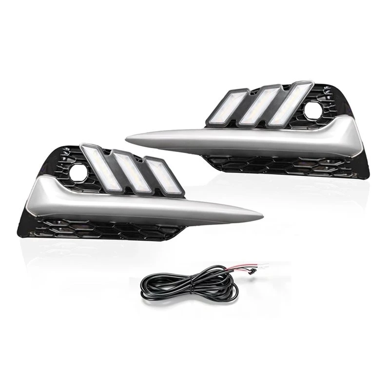 ABOU-LED Daytime Running Light For Nissan Qashqai Rogue Sport 2019-2023 Fog Light