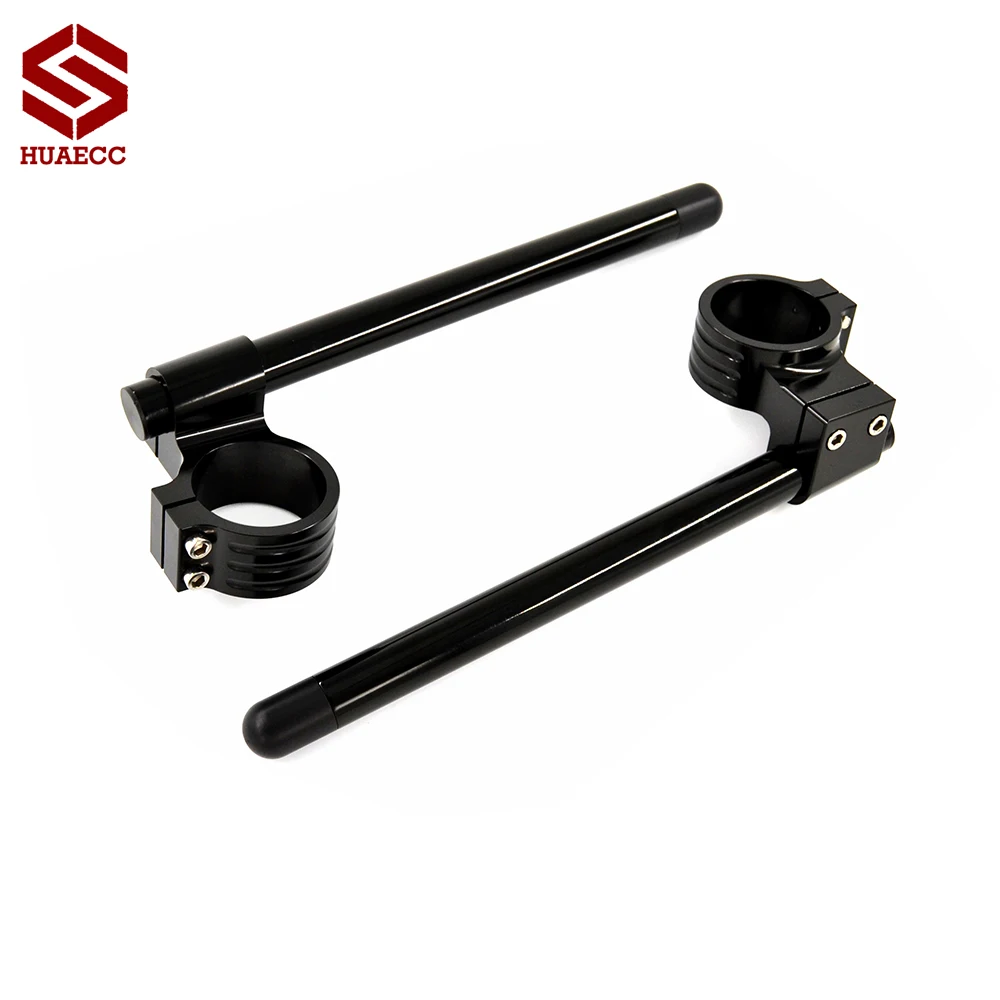 Pair Motorcycle Handlebar Rised Riser 33 35 37 41 43 45 46 48 50 51 53 54 mm Clipon Clip On Clip-ons Fork Handle Bar Clamp