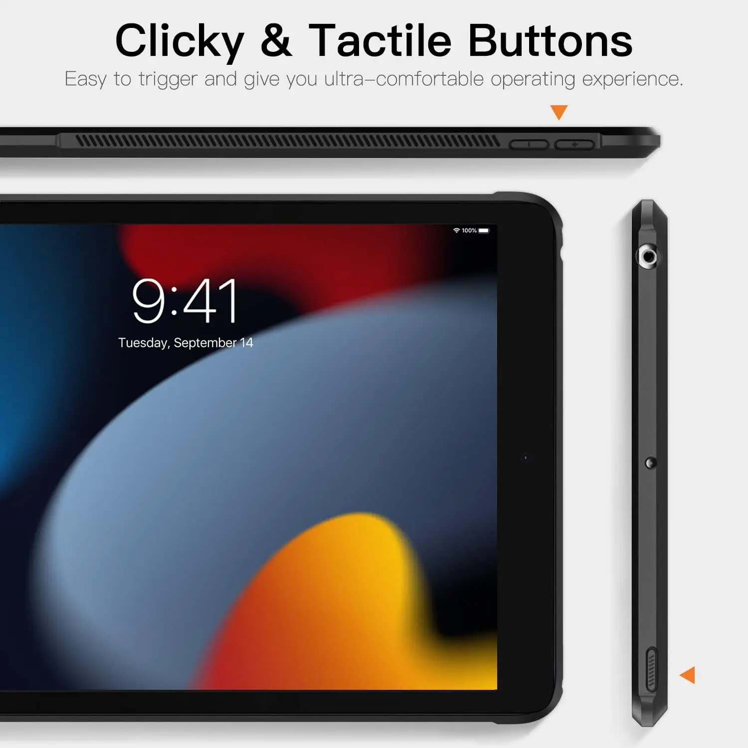 Чехол для нового iPad 9-го поколения 2021/8-го поколения 2020/7-го поколения 2019, гибкий защитный прозрачный чехол из ТПУ с воздушной подушкой для iPad 10,2