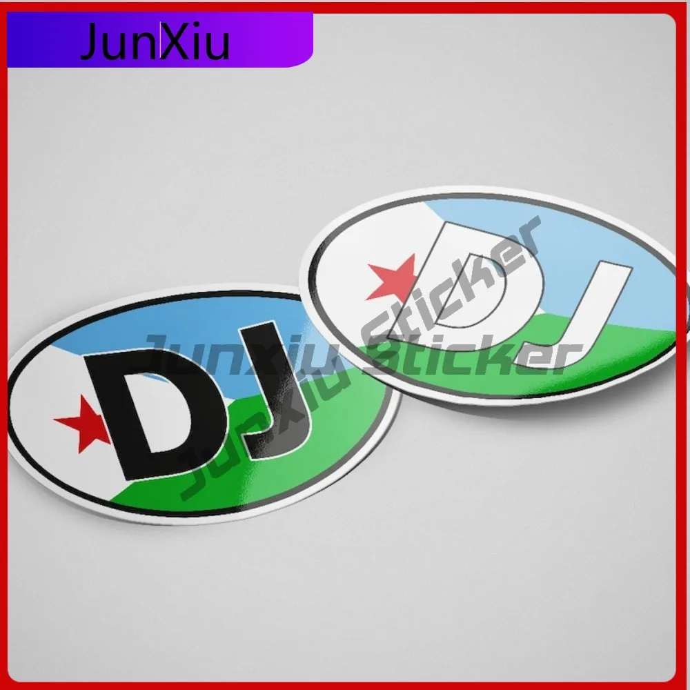 

Djibouti DJ Sticker Unique SUVs Laptops Anti Funny Campers Car Bumpers Scratch Resistant Waterproof Auto Accessories Vehicle