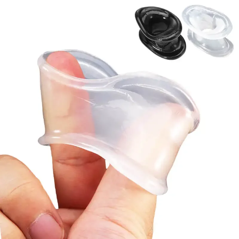 Anillo para pene, ensanchador de bolas, escroto, testículo, Bondage, retardante de eyaculación, bloqueo de anillo para pene, esperma, funda para pene, Juguetes sexuales para hombres y adultos