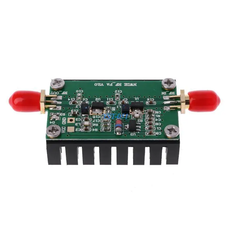 E15A RF مضخم الطاقة الحد الأقصى لطاقة الإخراج 34.8dbm (3W) 2MHZ-700MHZ RF مضخم الطاقة للصناعة والإنتاج #4