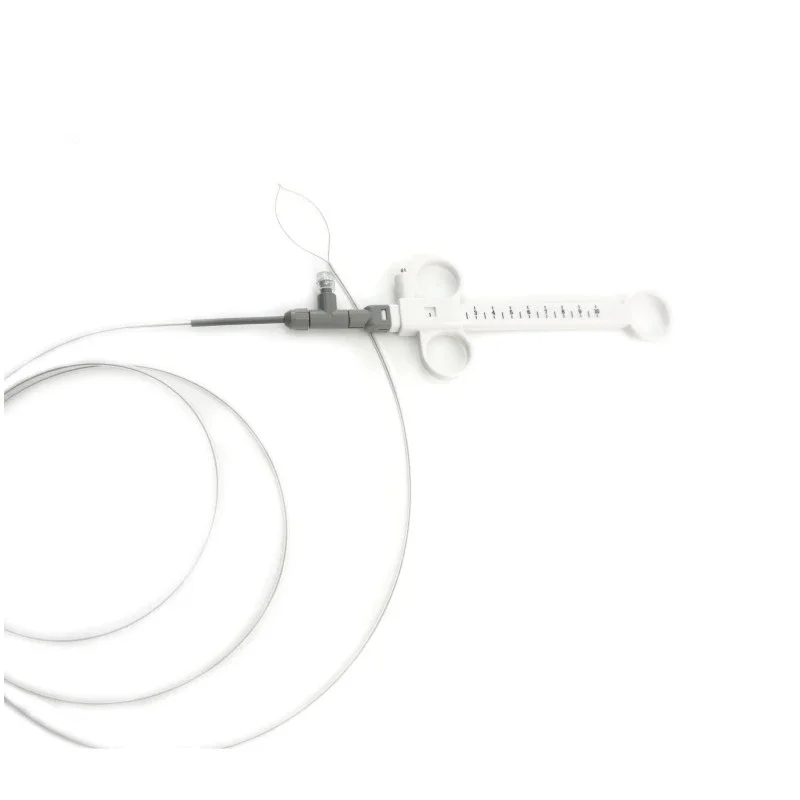 Endoscopic disposable electric polypectomy snare, single use hexagonal/crescent polypectomy snare