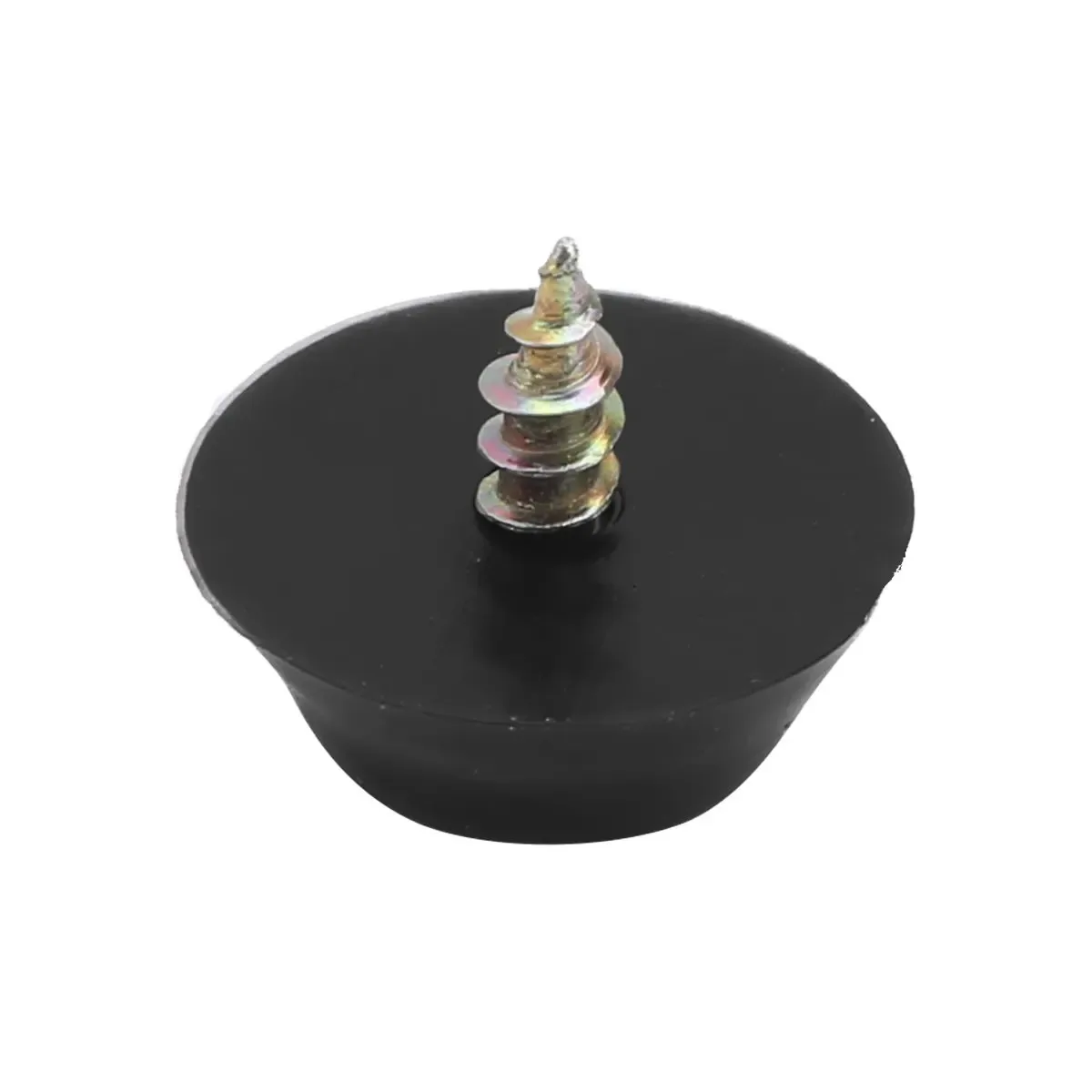 20Pcs Anti-Skid Rubber Cutting Board Feet with Stainless Steel Screws Non Slip Furniture Pads for Furniture Electronic Equipment