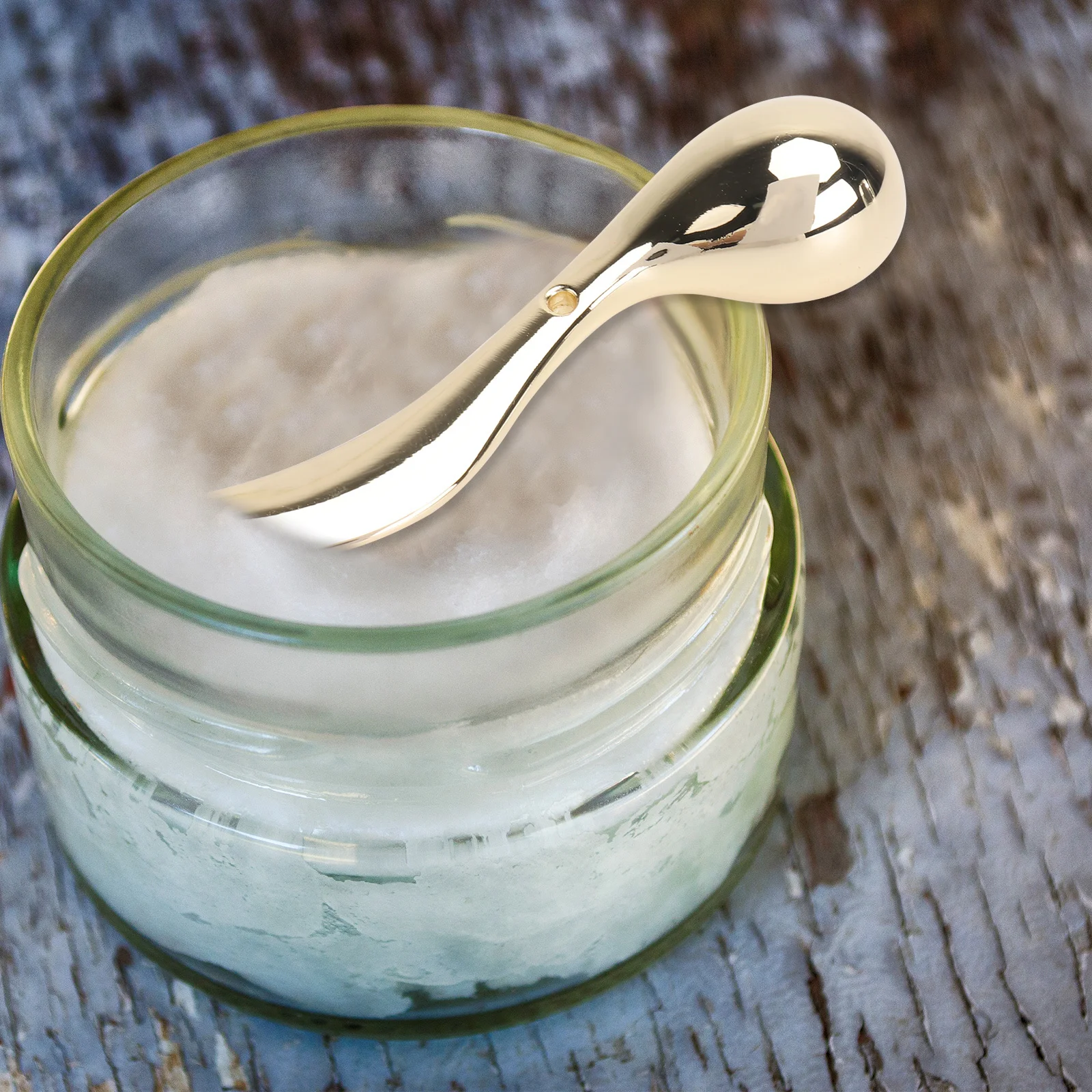 

2Pcs Face Cream Spoons Professional Makeup Dig Scoop Ergonomic Design Skincare Tool for Creams Masks Travel Friendly Beauty