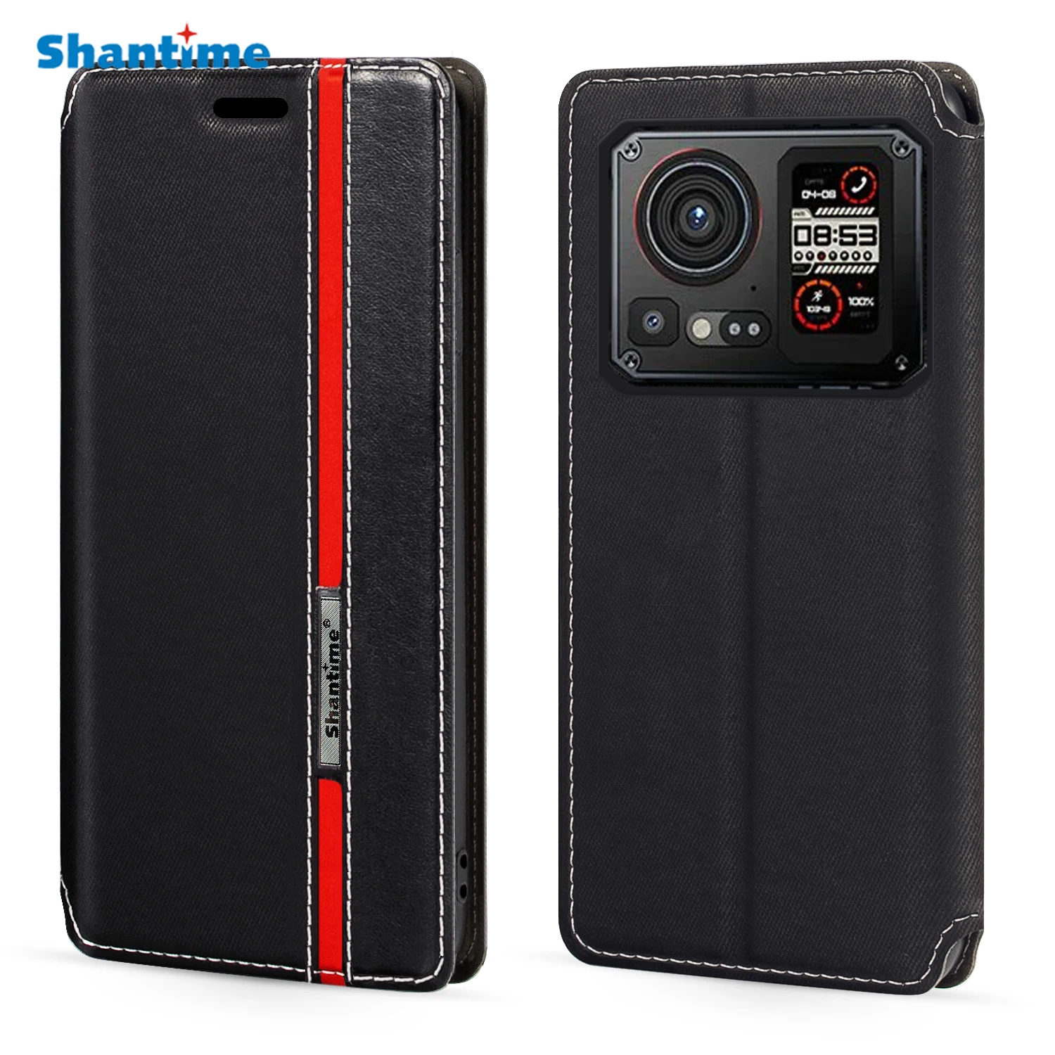 Do etui Hotwav Cyber ​​15 Fashion Multicolor Magnetyczne zamknięcie Skórzane etui z klapką z uchwytem na kartę 6,6 cala