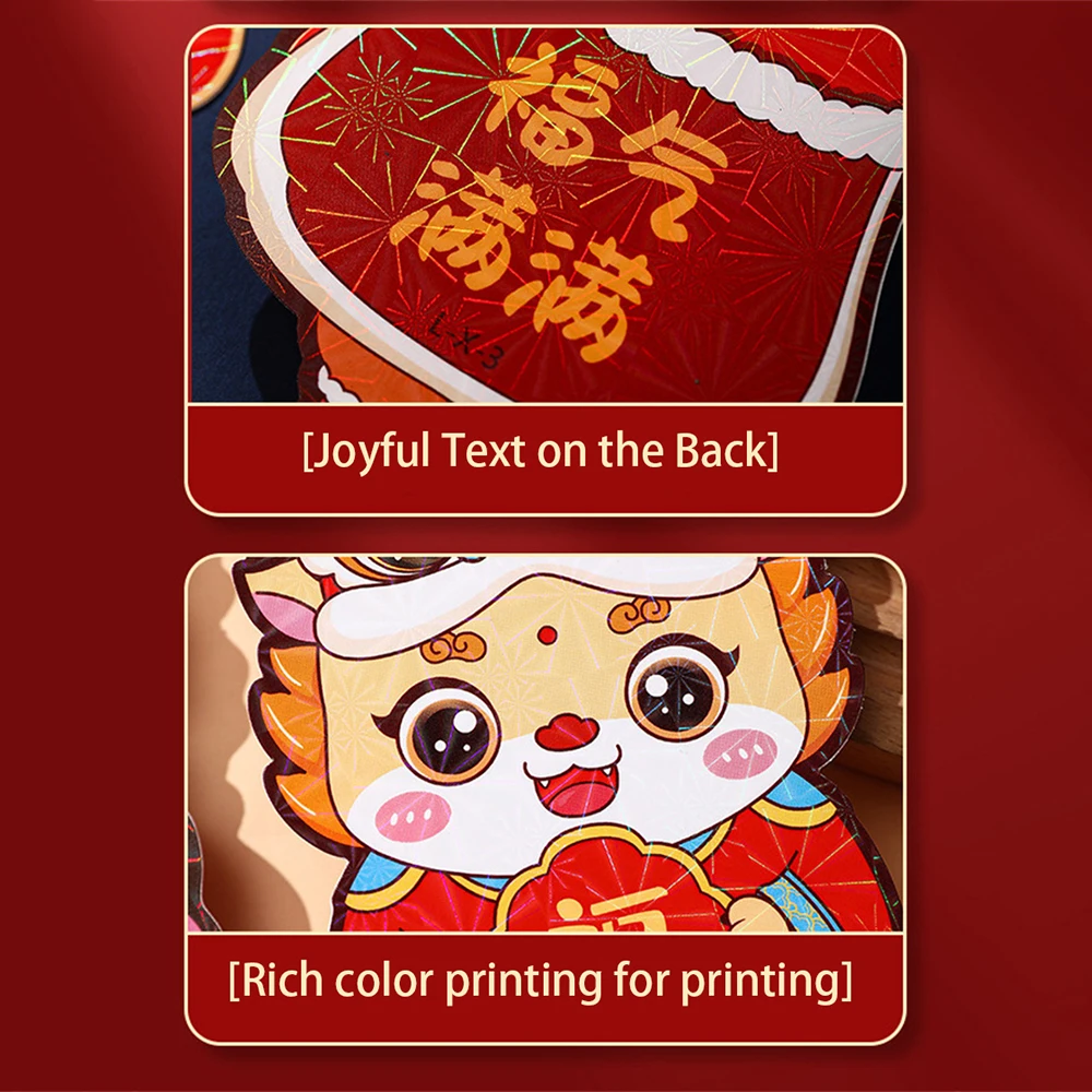 Happy And Auspicious Red Envelope Outstanding Texture New Year Red Envelopes Unique Design Not Easy To Fold Festive Atmosphere