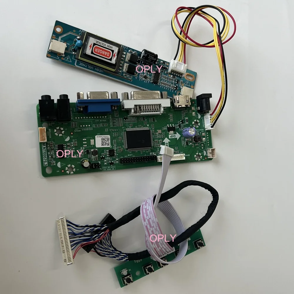 M.NT68676  Controller board  VGA DVI for LM185WH1-TLE1 LM185WH1-TLH4 LM185WH1 1366X768 monitor HDMI-compatible LCD panel Screen
