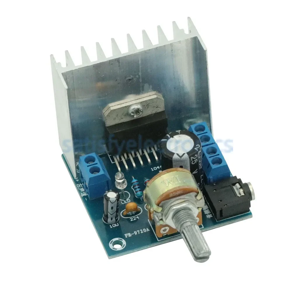 AC/DC 12V 2x15W TDA7297 Version B Amplifier Board Digital Audio Dual Channel Module 15W+15W Grade 2.0 Board