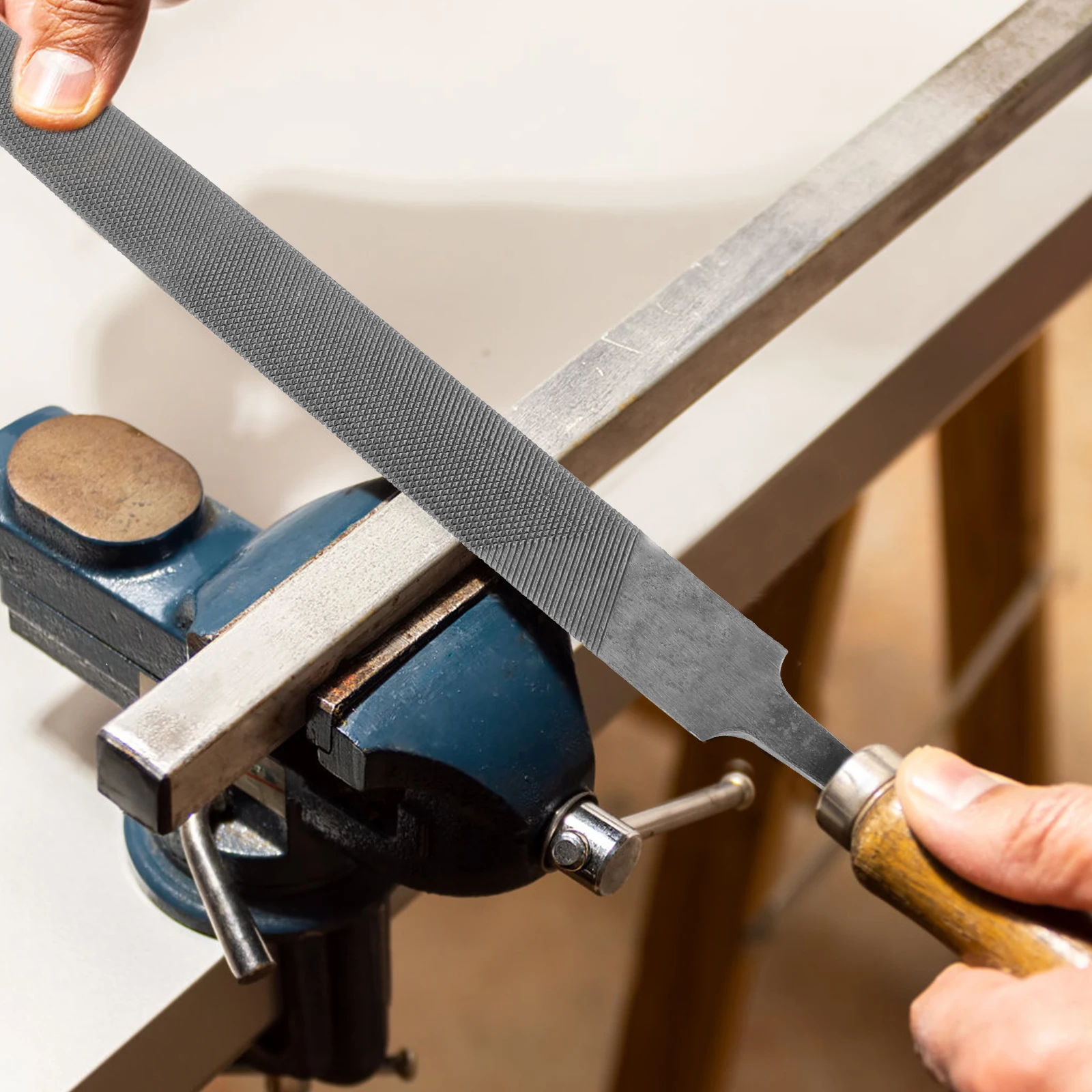 

High Carbon Steel Half Round File Medium Cut for Metal Wood Shaping Flat Surface Smoothing Portable Grinding Tool Professional